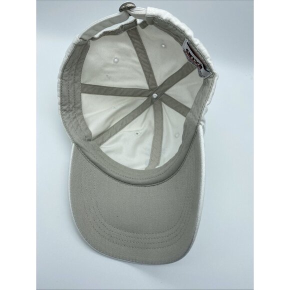 H2O At Home White Baseball Hat Cap Adjustable Strap-back Anvil Cotton - Picture 6 of 10